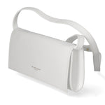 Borsa a tracolla da donna 100% pelle MYB-8048-FW-L101 BIANCO My Best Bag