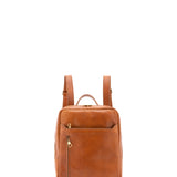 Unisex Backpack In Genuine Leather Made in Italy 27x36x8 cm