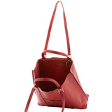 Borsa a spalla unisex in vera pelle Made in Italy 4610-ROSSO Alessia Firenze