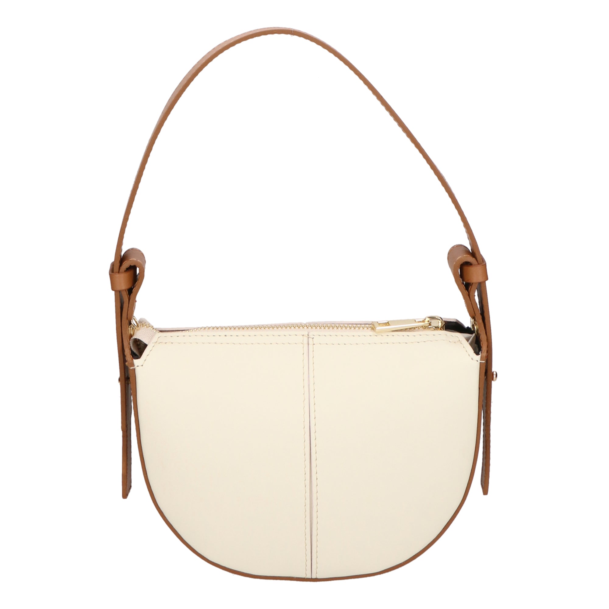 Irma Borsa a spalla da donna 100% pelle 06215-BURRO L201+L125 Gave Lux