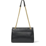 Elora Elite Borsa a spalla da donna 100% poliuretano B17131-NERO Braccialini