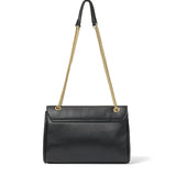 Elora Elite Borsa a spalla da donna 100% poliuretano B17131-NERO Braccialini