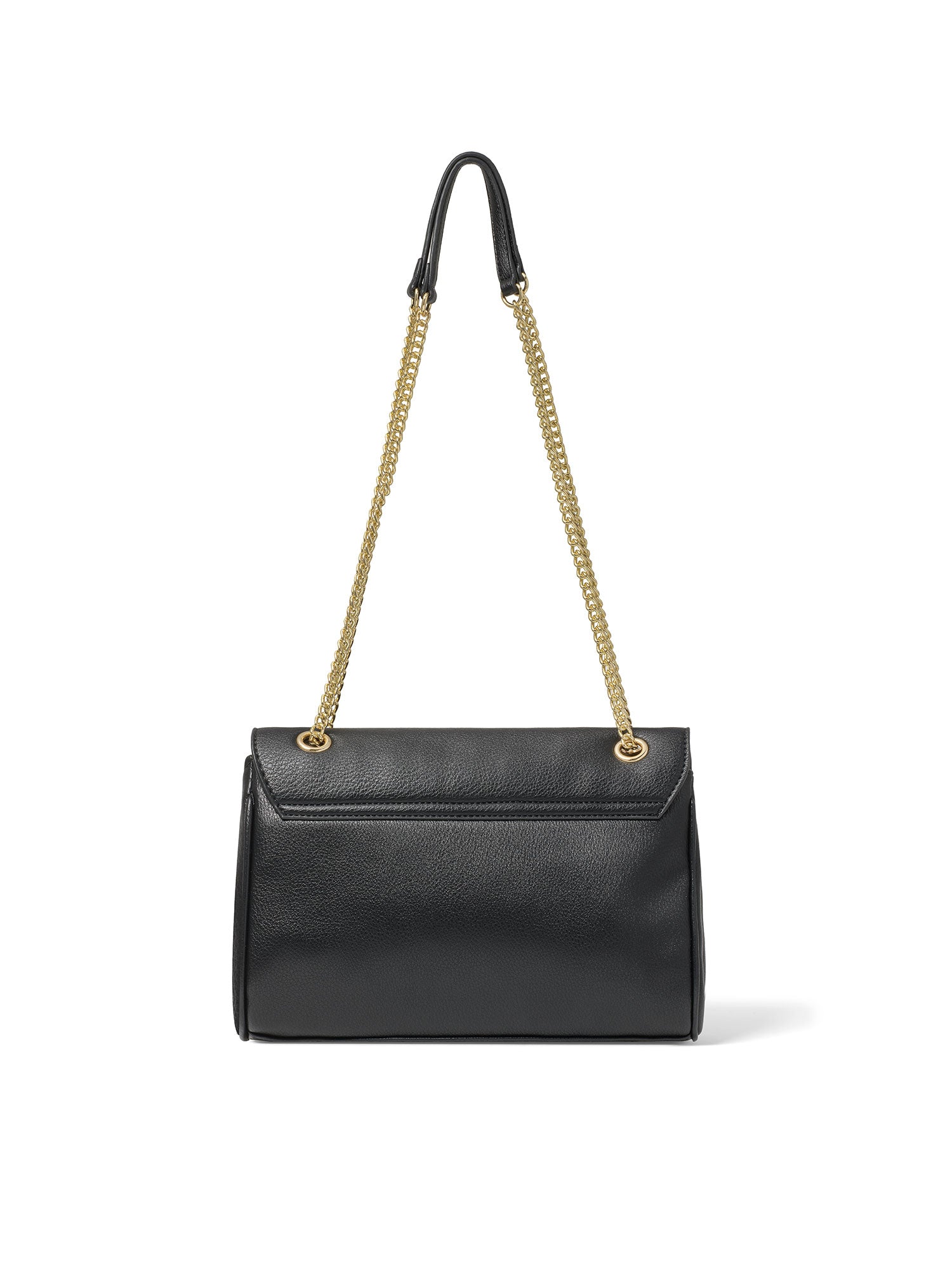 Elora Elite Borsa a spalla da donna 100% poliuretano B17131-NERO Braccialini