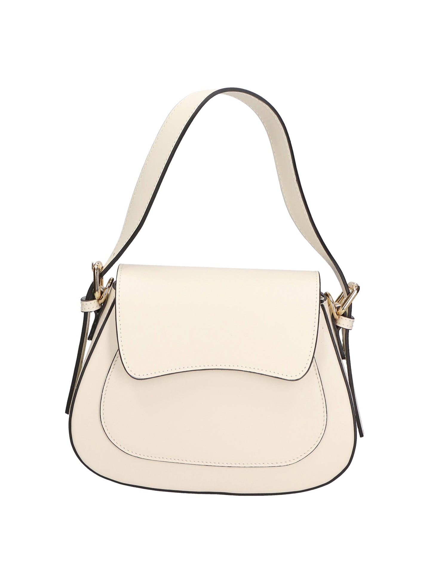 Giulia Borsa a spalla da donna Vera pelle 05958-L804 BEIGE Gave Lux