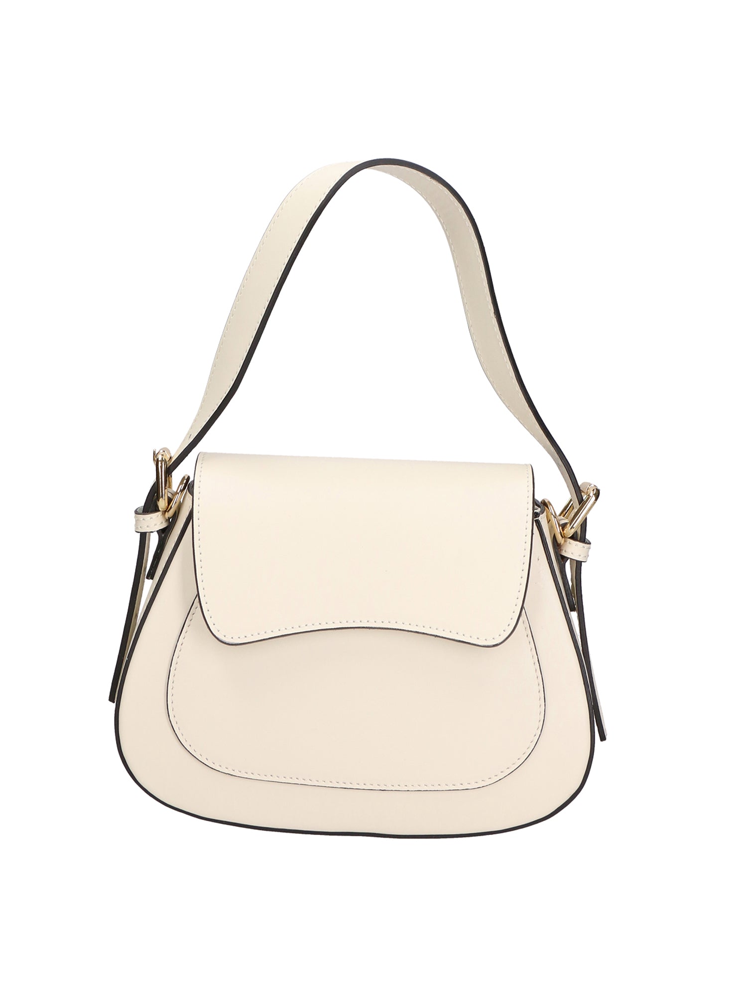 Giulia Borsa a spalla da donna Vera pelle 05958-L804 BEIGE Gave Lux