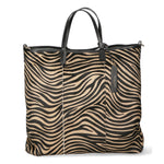 Borsa a mano da donna Vera pelle MYB-8053-FW-ZEBRA CUOIO NERO My Best Bag