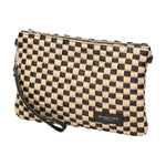 Pochette da donna in paglia Made in Italy MYB-05375-SS-CHECK My Best Bag