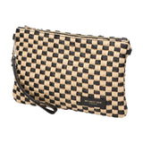 Pochette da donna in paglia Made in Italy MYB-05375-SS-CHECK My Best Bag