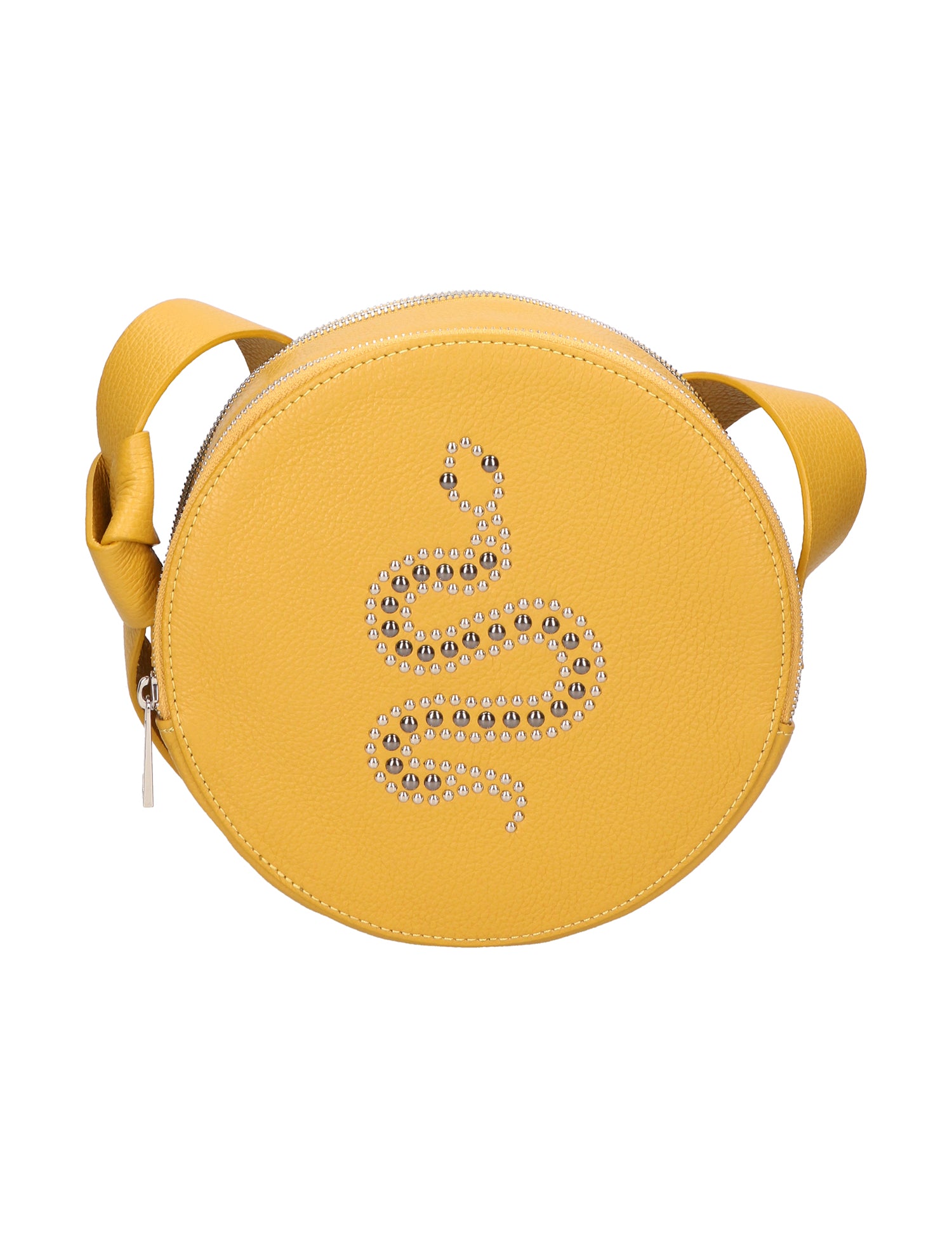 Naomi Borsa a spalla da donna Vera pelle 190960-SENAPE Gave Lux