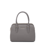 Borsa a Mano in 100% Pu Vegan Leather Grigio