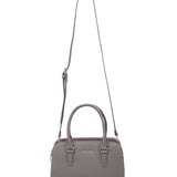 Borsa a Mano in 100% Pu Vegan Leather Grigio