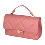 Vita Borsa a spalla da donna Vera pelle 06879-S73 ROSA ANTICO Gave Lux