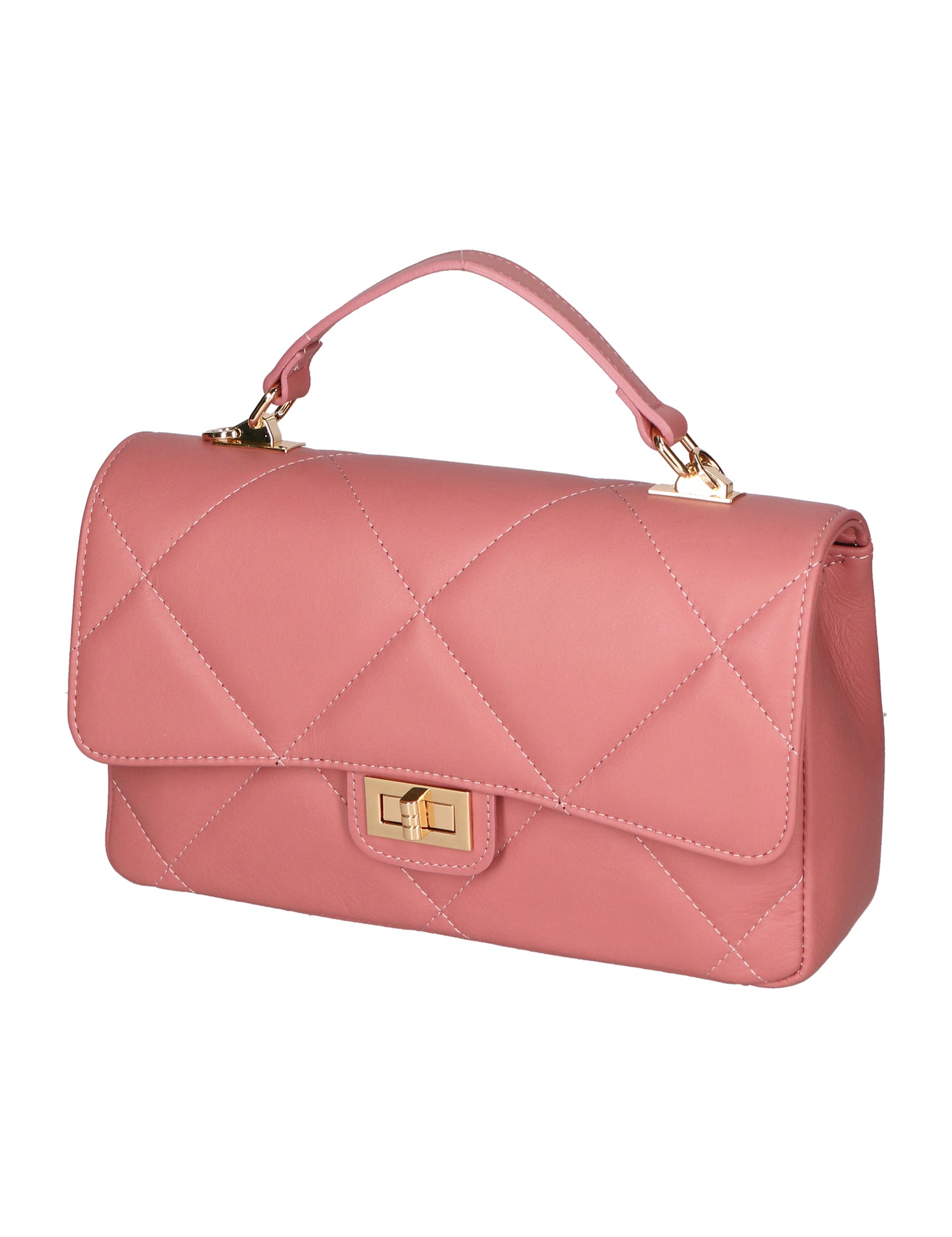 Vita Borsa a spalla da donna Vera pelle 06879-S73 ROSA ANTICO Gave Lux