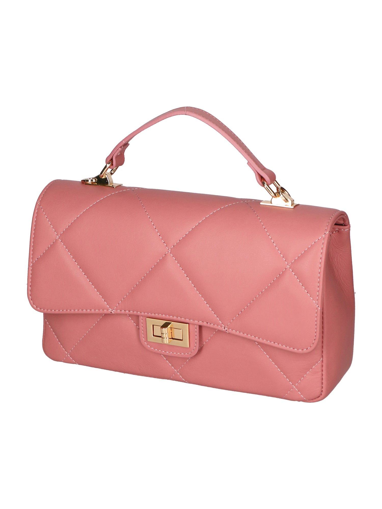 Vita Borsa a spalla da donna Vera pelle 06879-S73 ROSA ANTICO Gave Lux