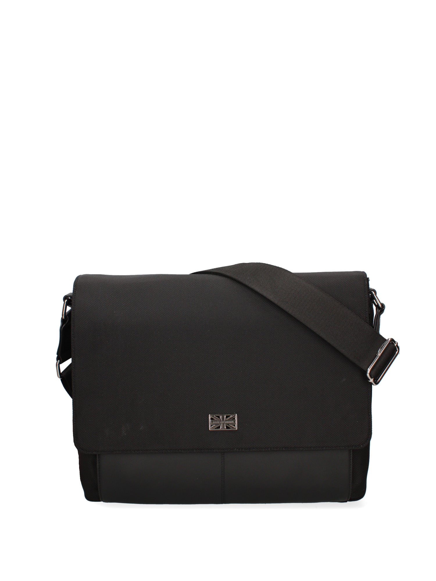 Borsa a spalla da uomo Vera pelle JR-B119-BLACK John Richmond