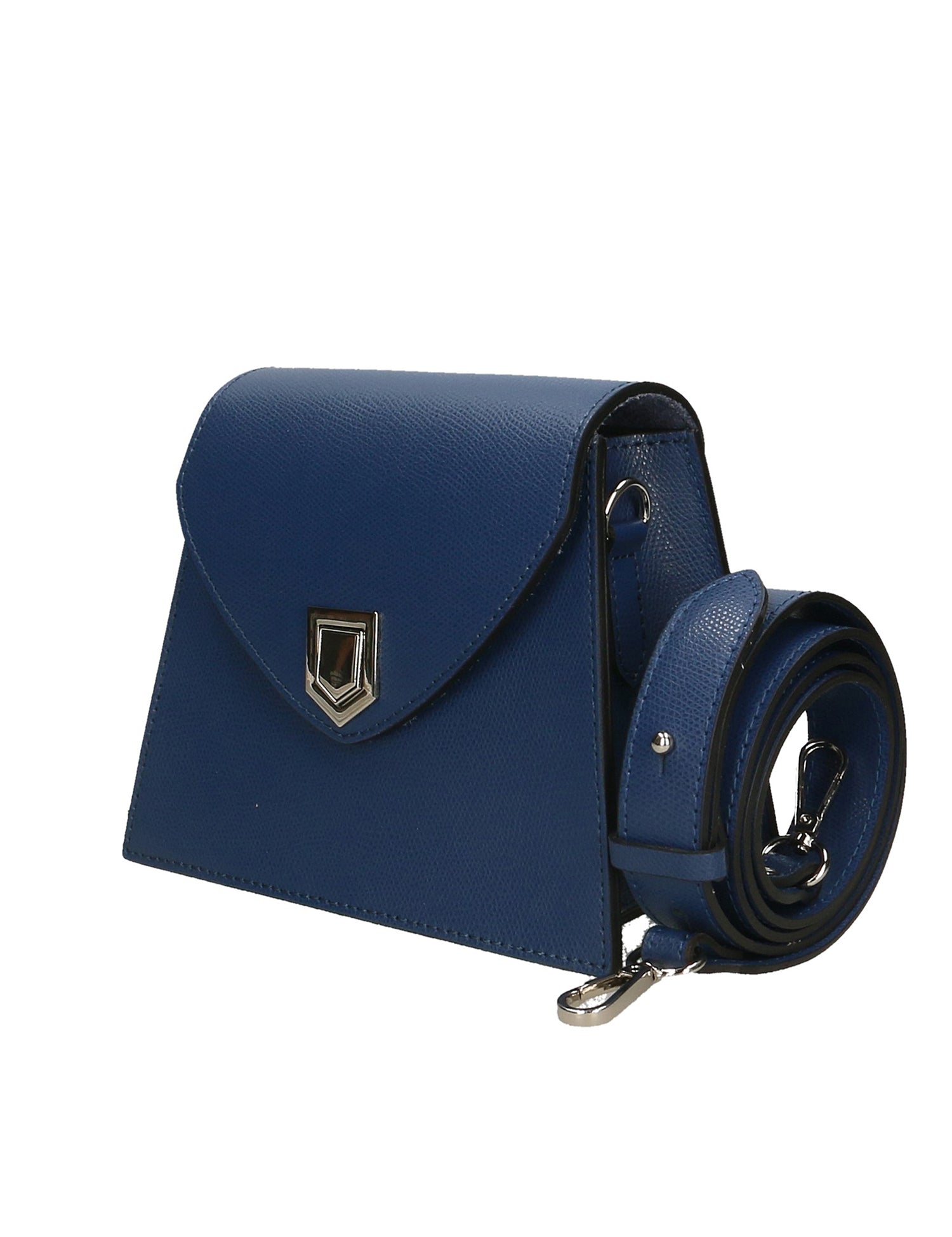 Eolara Borsa a spalla da donna Vera pelle 193842-BLU DARK BLUE Gave Lux