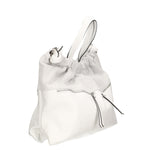 Firenze Borsa a mano da donna Vera pelle 01838-BIANCO WHITE Gave Lux