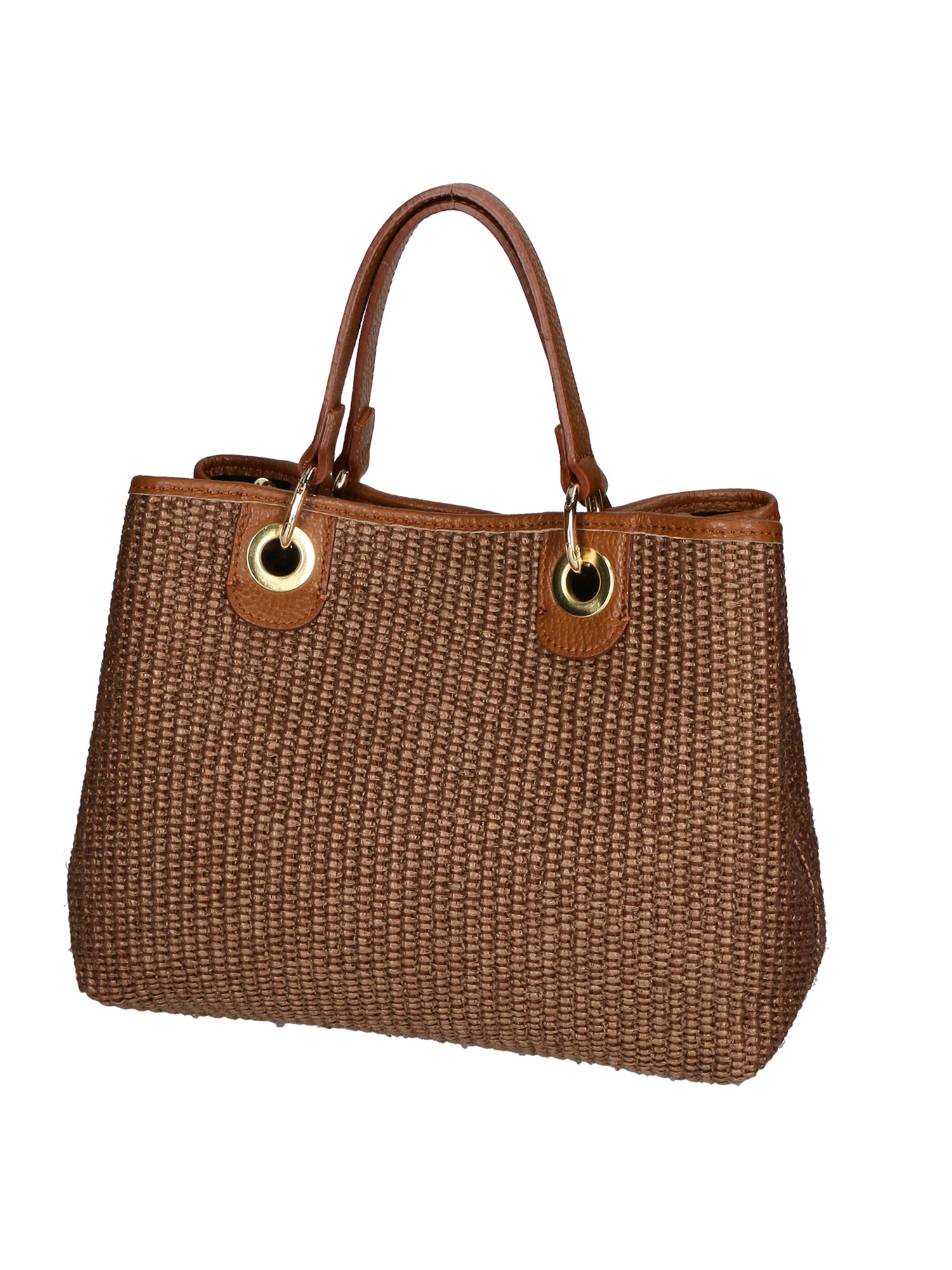 Borsa a mano da donna Paglia & Pelle MYB-05167-SS-25+D19 CUOIO SCURO My Best Bag