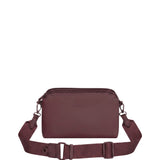 Borsa a Spalla in Polyurethane Bordeaux