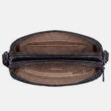Borsa a Spalla in Polyurethane Nero