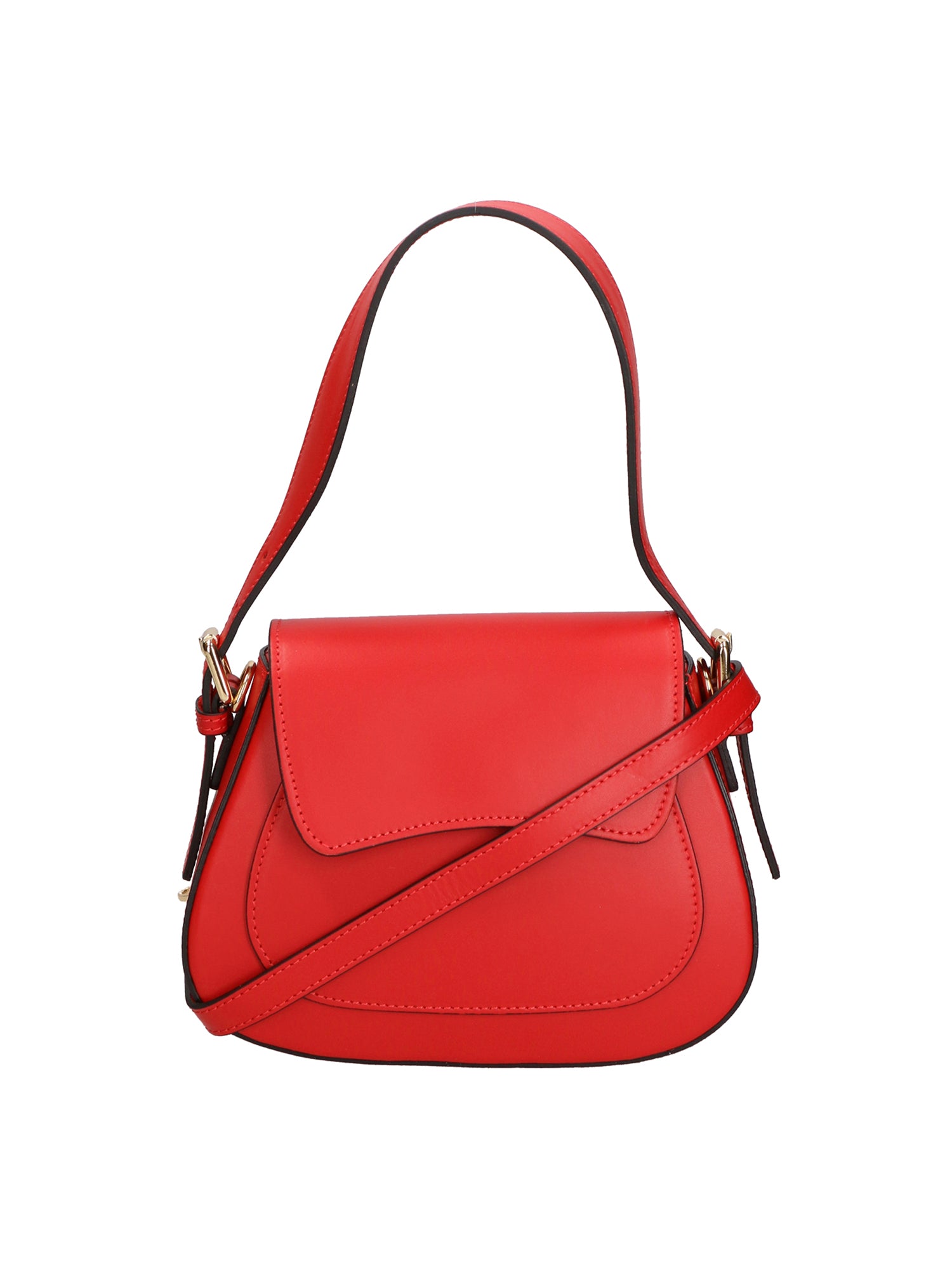 Giulia Borsa a spalla da donna Vera pelle 05958-L214 ROSSO Gave Lux