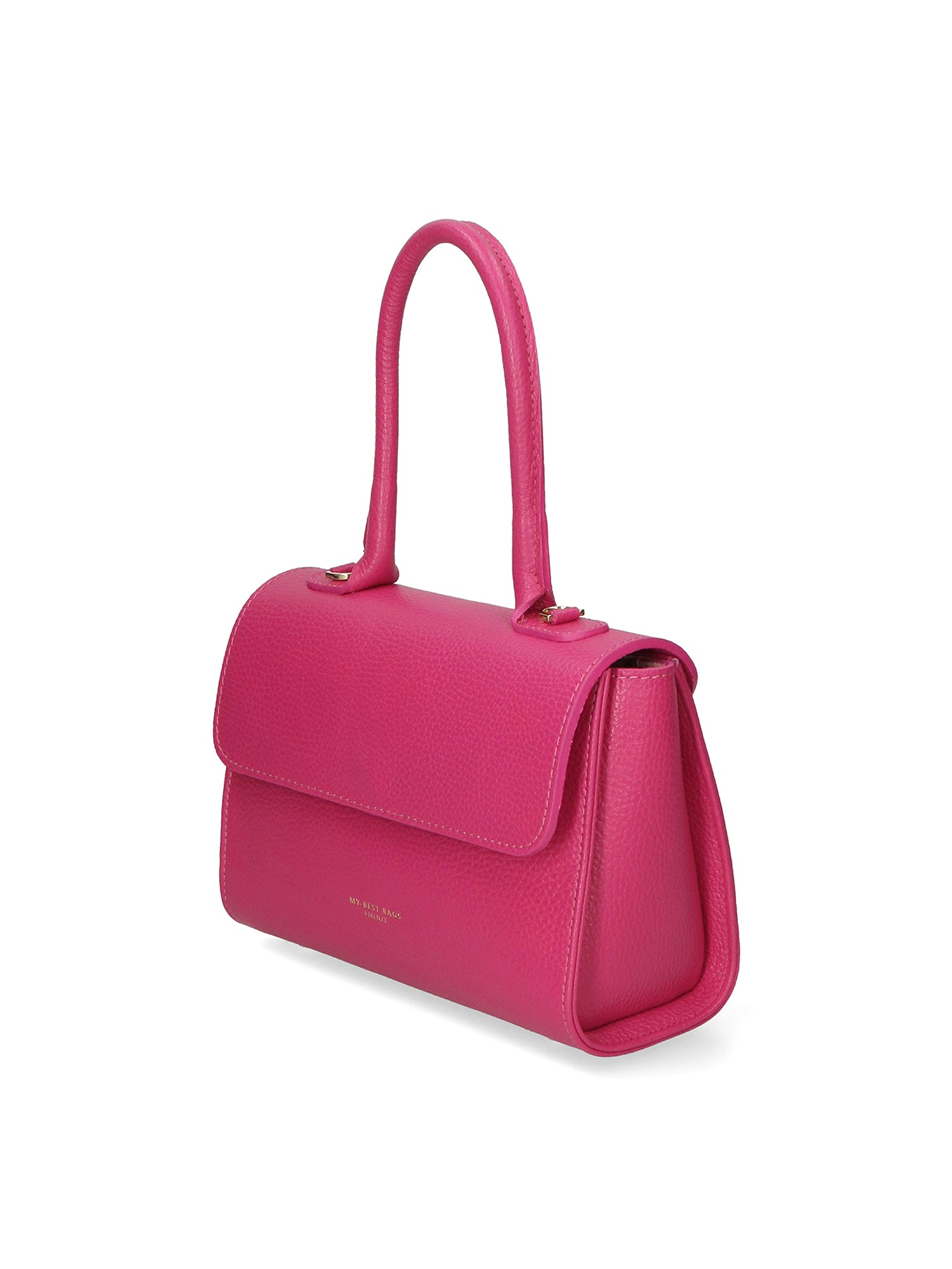 Borsa a mano da donna 100% vera pelle MYB-8030-FW-D02 MAGENTA My Best Bag