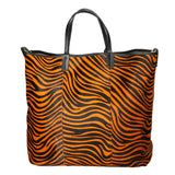 Borsa a mano da donna Vera pelle MYB-8053-FW-ZEBRA ARANCIO My Best Bag