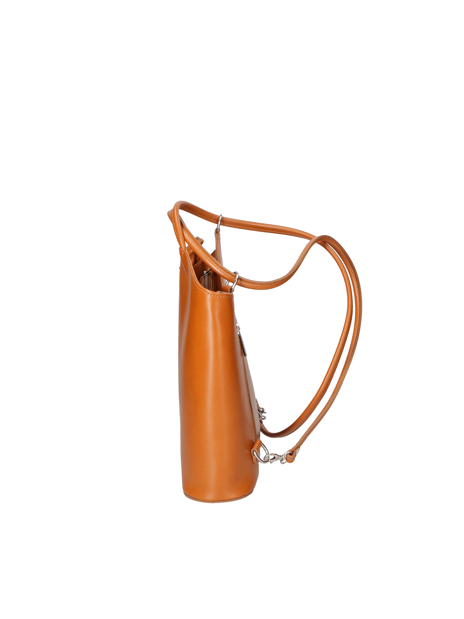 Fabiola Borsa a spalla da donna 100% pelle 9039-CUOIO COGNAC Gave Lux