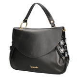 Zelia Ultra Borsa a mano da donna 100% pelle B17243-NERO Braccialini