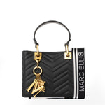 Flat Krissy S Wave Borsa a mano da donna | Marc Ellis | Handbag