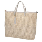Borsa a mano da donna Paglia e pelle MYB-7027-SS-142 BEIGE My Best Bag