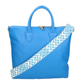 Ginny Borsa a spalla da donna Vera pelle 05981-D222 BLU ASTER Gave Lux