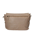 Clio Borsa a spalla da donna Vera pelle 5561-04 TAUPE Gave Lux