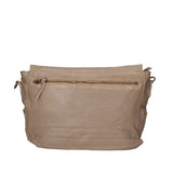 Clio Borsa a spalla da donna Vera pelle 5561-04 TAUPE Gave Lux