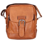 Borsa a tracolla unisex vera pelle 100% Made in Italy SN5863747-TAN Santini Firenze