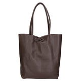 Valentina Women's Handbag in Genuine Leather Made in Italy 37x40x12.5 cm