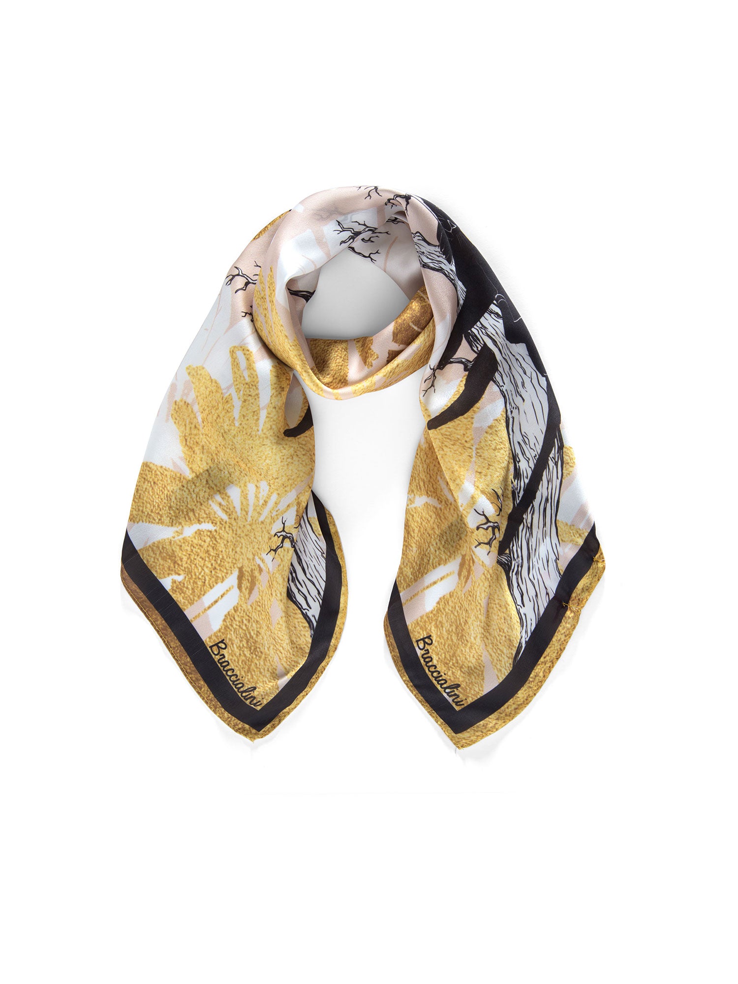 Eternea Foulard donna in poliestere Lavare a secco BFR327-UNICO Braccialini
