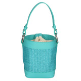 Borsa a secchiello da donna Misto pelle e tessuto MYB-05166-SS-179+S31 TIFFANY My Best Bag