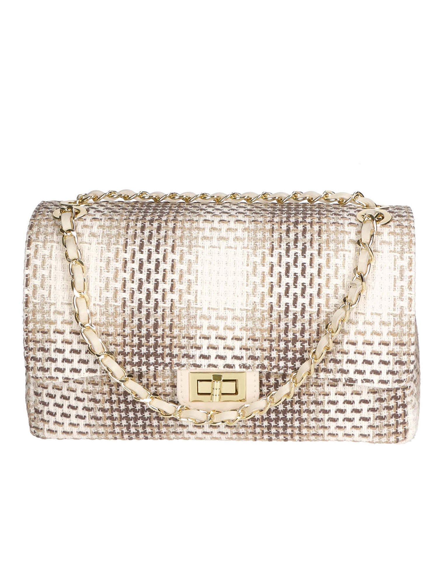Alessia Borsa a spalla da donna Vera pelle 05010-05 TAUPE CHIARO Gave Lux