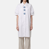 Vestito in Cotone Bianco