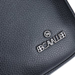 Borsa a tracolla uomo vera pelle Casual BC1480-BLACK B Cavalli