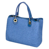Borsa a mano da donna Paglia & Pelle MYB-05167-SS-530+D2 BLUETTE My Best Bag