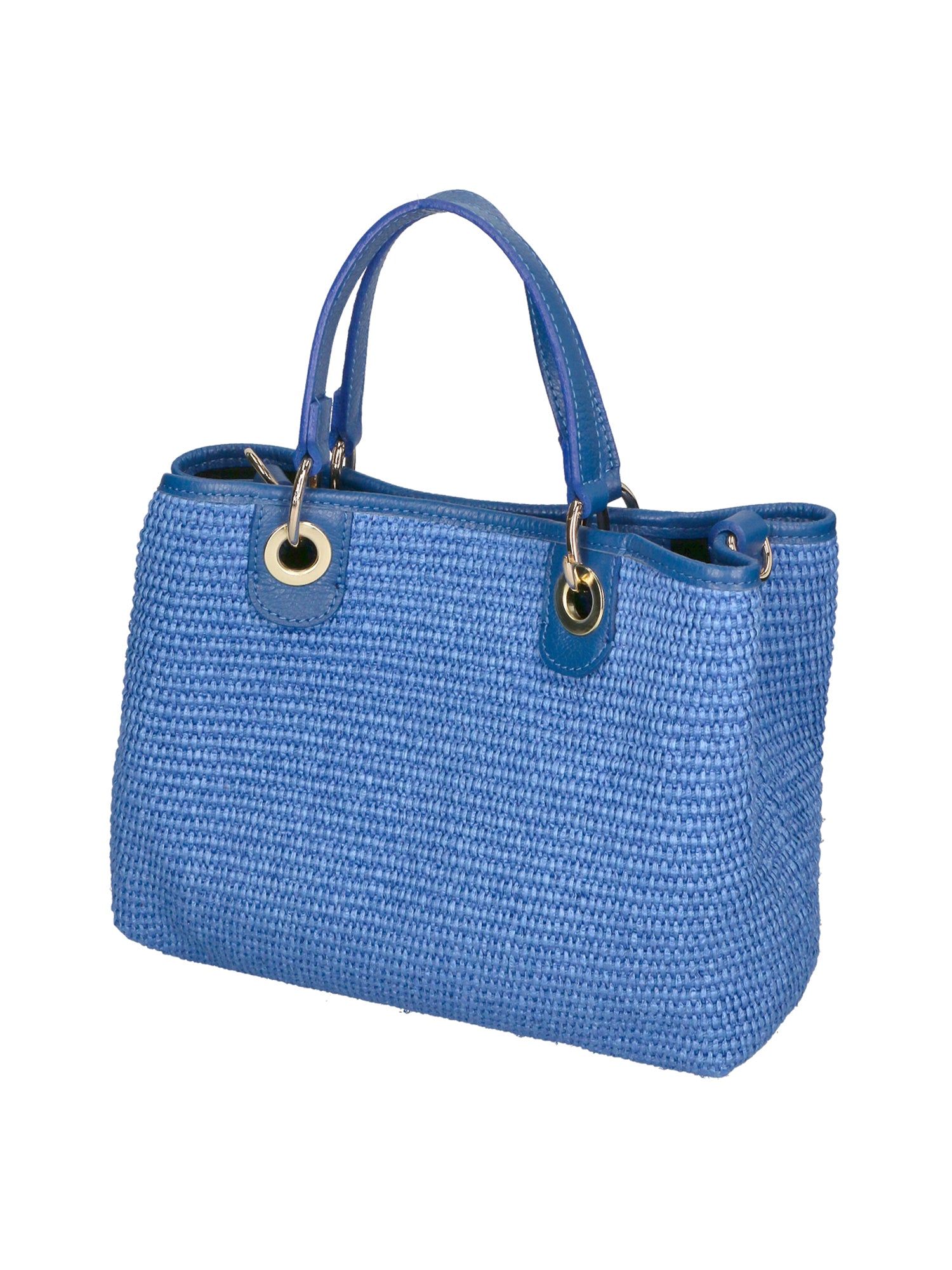Borsa a mano da donna Paglia & Pelle MYB-05167-SS-530+D2 BLUETTE My Best Bag