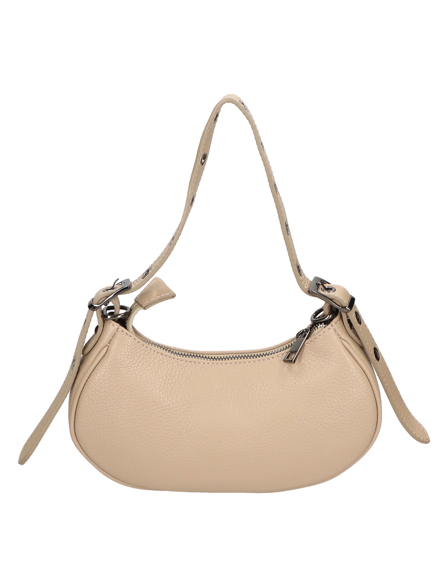 Galatea Borsa a spalla da donna Vera pelle 05708-D05 CAPPUCCINO CAPUCHIN Gave Lux