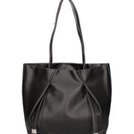 Iridea Borsa a spalla da donna 100% poliuretano B16261-NERO Braccialini