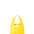 Borsa a mano da donna Vera pelle effetto cocco 07220-C04 GIALLO Roberta Rossi