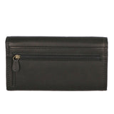 Portafoglio da uomo in vera pelle RFID HILB-V-102-NERO Hill Burry