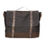 Minerva Borsa a mano unisex Canvas e pelle ZG3011-NERO BLACK Gave Lux