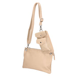 Ifigenia Borsa a tracolla da donna Vera pelle 05932-D05 CAPPUCCINO CAPUCHIN Gave Lux