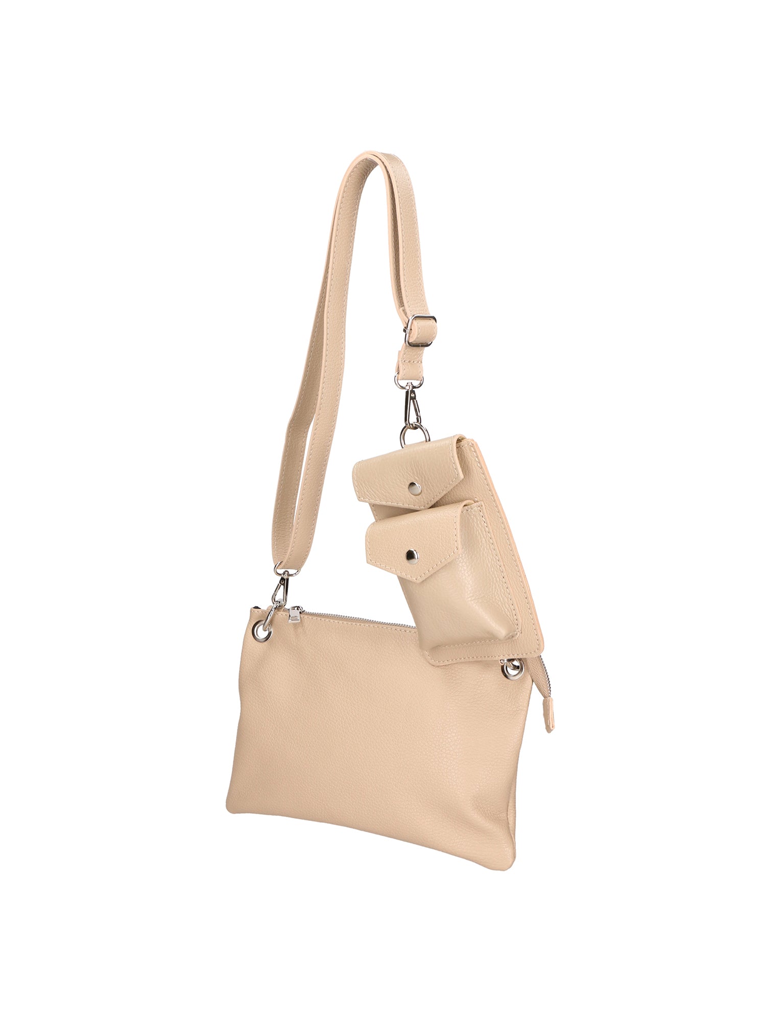 Ifigenia Borsa a tracolla da donna Vera pelle 05932-D05 CAPPUCCINO CAPUCHIN Gave Lux